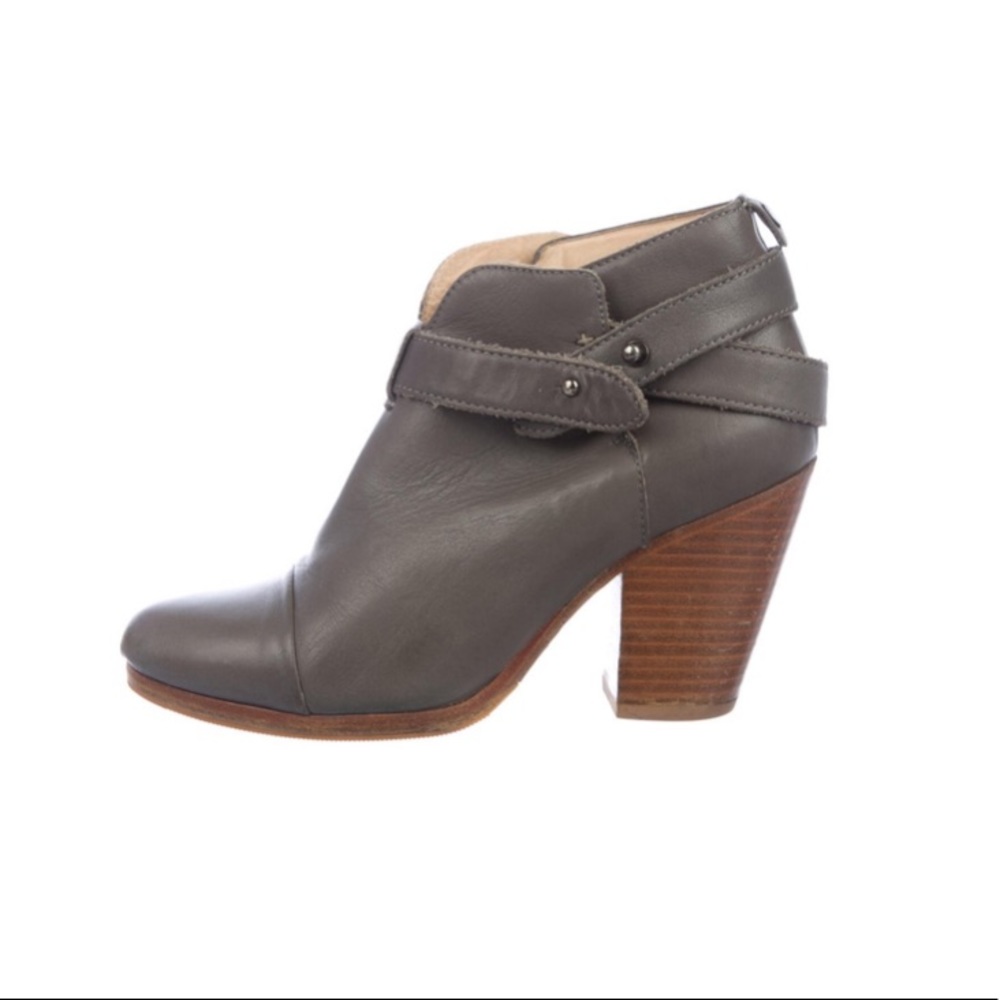 COPY - Rag & Bone Harrow Booties Grey Sz 37/7